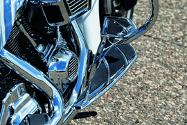 Kuryakyn Phantom Brake Pedal Pad FL Touring Models Chrome - Powersports Haven