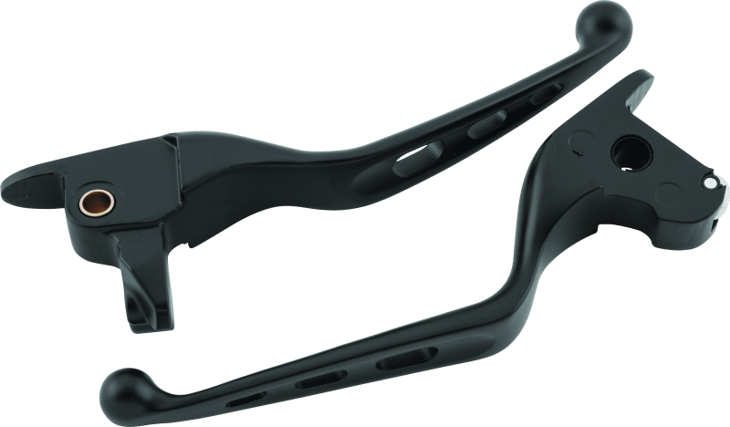 Bikers Choice 14-Up Touring Black Tri-Hole Lever Set - Powersports Haven