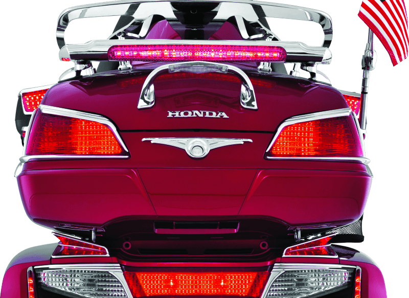 Kuryakyn L.E.D. Lighted Trunk Lid Handle 01-17 GL1800 Chrome - Powersports Haven