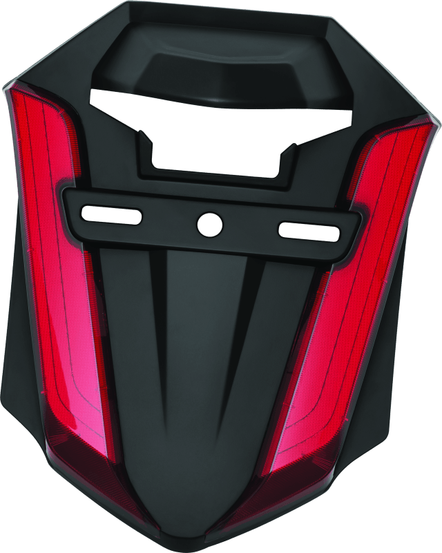 Kuryakyn Omni L.E.D Rear Fender Cover 18-20 GL1800 Satin Black - Powersports Haven