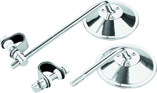 Load image into Gallery viewer, BikeMaster Universal Clamp On Mirror 8in Stem - Powersports Haven