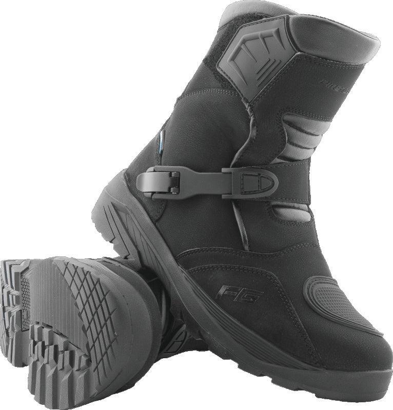 First Gear Timbuktu Boot Black Size - 10 - Powersports Haven