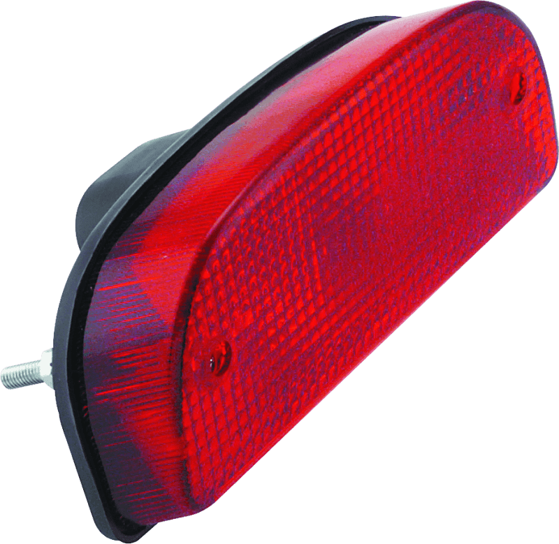 Bikers Choice Replacement Custom Fatbob Rear Taillight W/Red Lens - Powersports Haven