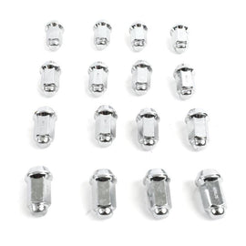 ITP Lug Nuts (Box) - 10mm Taper / 14mm Head - Chrome - Powersports Haven