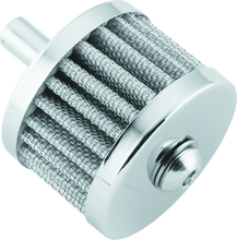 Load image into Gallery viewer, Bikers Choice Chrome 3/8 Inch Breather Filter With Bolt - Powersports Haven