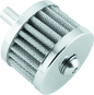 Bikers Choice Chrome 3/8 Inch Breather Filter With Bolt - Powersports Haven