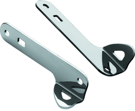 Kuryakyn Custom Teardrop Tie-Down Brackets 14-Up Touring Chrome - Powersports Haven