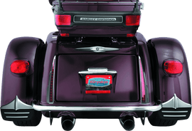 Kuryakyn Trunk Latch/Keyhole Accent For Trikes Chrome - Powersports Haven