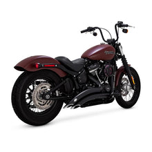 Load image into Gallery viewer, Vance &amp; Hines HD Softail 18-22 St Bob Br 2-2 Black PCX Full System Exhaust - Powersports Haven