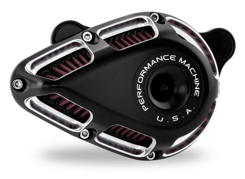 Performance Machine 23-Up CVO, 2024 Touring Jet Air Cleaner - Contrast Cut - Powersports Haven
