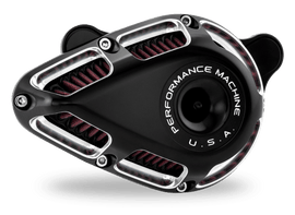 Performance Machine 23-Up CVO, 2024 Touring Jet Air Cleaner - Contrast Cut - Powersports Haven