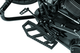 Kuryakyn Riot Floorboards Satin Black - Powersports Haven