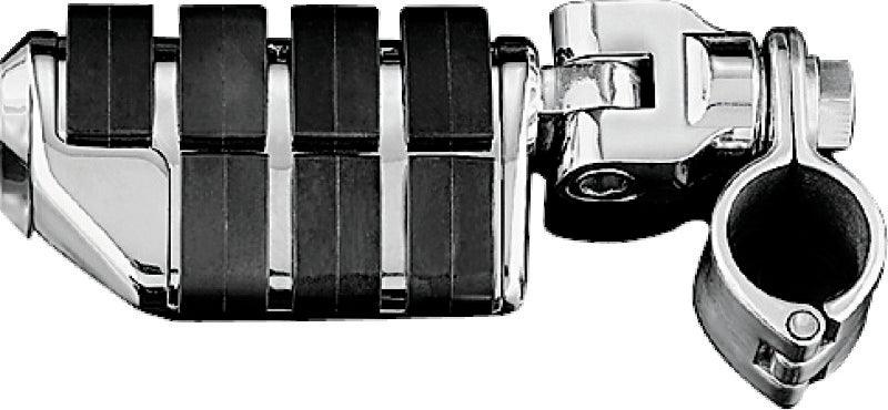 Kuryakyn Dually ISO Pegs With 1-1/4inch Clamp Chrome (Pair) - Powersports Haven