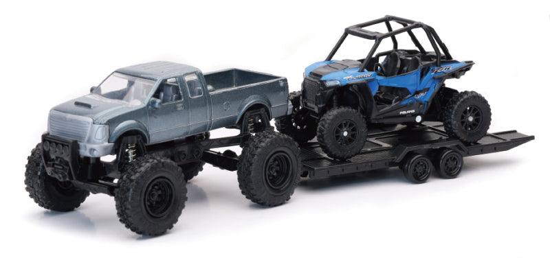 New Ray Toys Pickup Toy Hauler with Polaris RZR XP1000 EPS - Powersports Haven