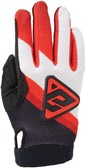 Answer 25 Peak Flo Gloves Black/Red/White - Medium - Powersports Haven