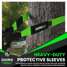 Load image into Gallery viewer, Rhino USA Recovery Tow Strap 3Inx30Ft (Green) - Powersports Haven