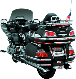 Kuryakyn Trunk Keyhole Trim 01-17 GL1800 Chrome - Powersports Haven