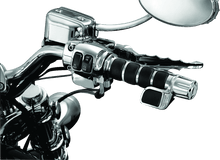 Load image into Gallery viewer, Kuryakyn Premium ISO Grip With Throttle Boss Dual Cable Chrome - Powersports Haven