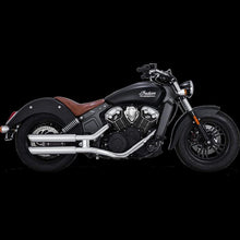 Load image into Gallery viewer, Vance &amp; Hines 15-20 Indian Scout/Bobber Twin Slash 3in PCX Slip-On Exhaust - Powersports Haven