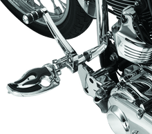 Load image into Gallery viewer, Kuryakyn Flamin Switchblade With Male Mount Adapter Chrome - Powersports Haven