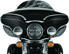 Kuryakyn Dragon Wing Air Deflectors Dark Smoke - Powersports Haven