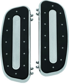 Kuryakyn Heavy Industry Driver Floorboards Chrome - Powersports Haven