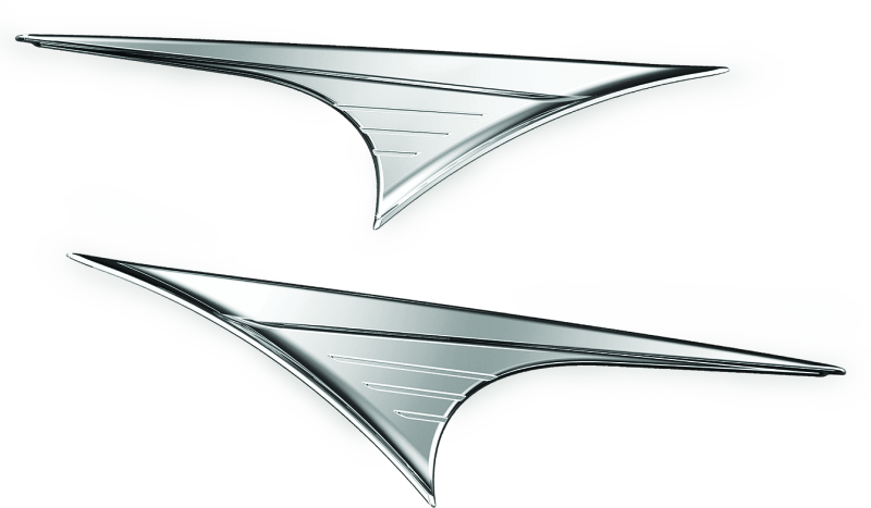Kuryakyn Side Body Accents For Trikes Chrome - Powersports Haven