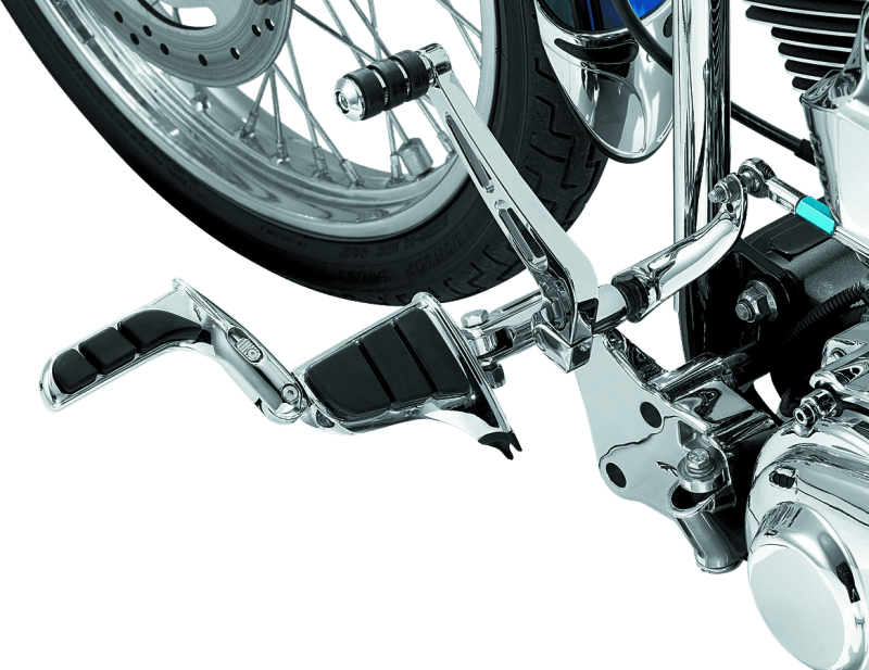 Kuryakyn Swingwing Peg With Male Mount Adapter Chrome - Powersports Haven