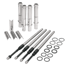 Load image into Gallery viewer, S&amp;S Cycle 1999+ BT Stock Engine Height w/ 4.937in Length Cylinders Adjustable Pushrod Set - Powersports Haven