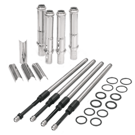 S&S Cycle 1999+ BT Stock Engine Height w/ 4.937in Length Cylinders Adjustable Pushrod Set - Powersports Haven