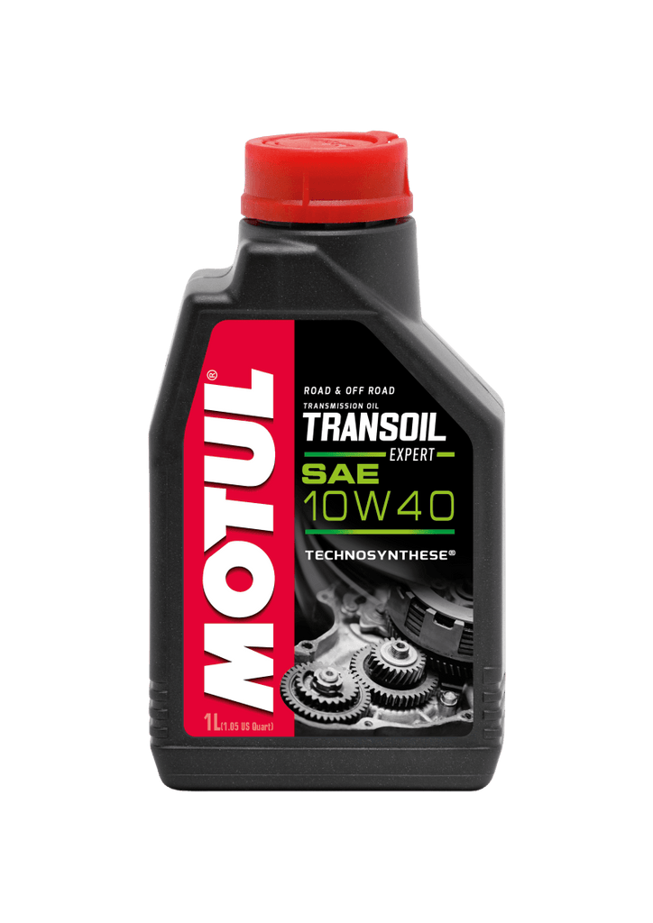 Motul 1L Powersport TRANSOIL Expert SAE 10W40 Technosynthese Fluid for Gearboxes - Powersports Haven