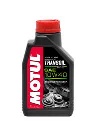 Motul 1L Powersport TRANSOIL Expert SAE 10W40 Technosynthese Fluid for Gearboxes - Powersports Haven