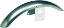 Load image into Gallery viewer, Bikers Choice 73-20 XL 73-86 FX 82-94 FXR Raw Narrow Frt Fender Chrm Bracket for 21in Wheel - Powersports Haven