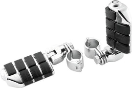 Kuryakyn Dually ISO Pegs With 1-1/4inch Clamp Chrome (Pair) - Powersports Haven