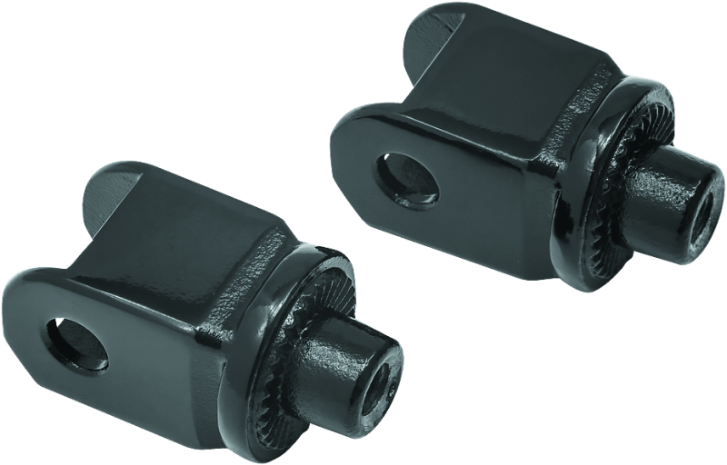Kuryakyn Splined Adapter Honda Gloss Black - Powersports Haven