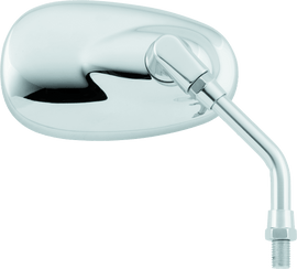 BikeMaster Universal Mini Mirror 10mm - Each - Chrome - Powersports Haven