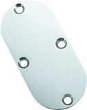 Bikers Choice 65-86 FL FX 4 Speed Chrome Inspection Cover Replaces H-D 60572-78T No Shifter Hole