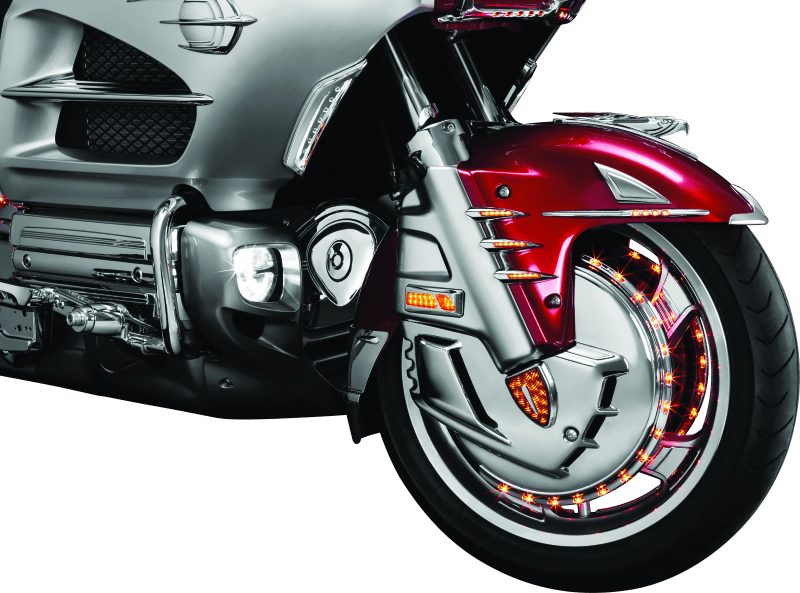 Kuryakyn Deco Eagle Fender Ornament 01-22 Honda GL1800 Chrome - Powersports Haven