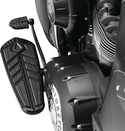 Kuryakyn Spear Driver Floorboard Inserts Satin Black - Powersports Haven