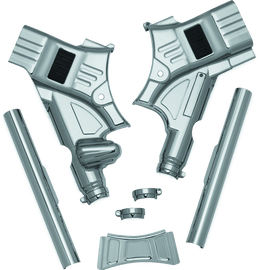 Kuryakyn Neck Cover Touring Chrome - Powersports Haven