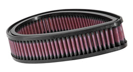 K&N Custom Air Filter 6.25in OS Width / 9.688in OS Length / 2.188in Height - Powersports Haven