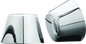 Kuryakyn Front Axle Nut Caps Chrome - Powersports Haven