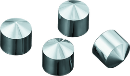 Kuryakyn Peaked Rocker Box Bolt Covers 4 Piece Twin Cam & Milwaukee-8 - Powersports Haven