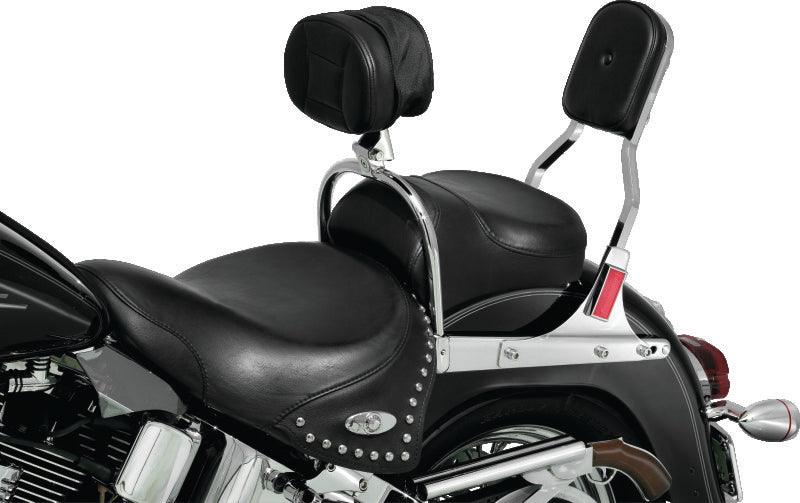 Kuryakyn Driver Backrest Most Softail Models Chrome - Powersports Haven