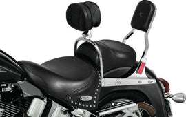 Kuryakyn Driver Backrest Most Softail Models Chrome - Powersports Haven