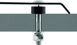 BikeMaster Heavy Duty Wheel Chock - Silver - Powersports Haven