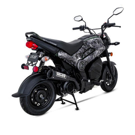 Vance & Hines HONDA 17-22 Navi Upswp Exh Black Slip-On Exhaust - Powersports Haven