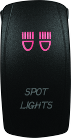 DragonFire Racing Lighted Switch Spot Light On/Off Red - Powersports Haven