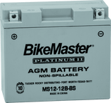BikeMaster AGM Battery - MS12-12B-BS