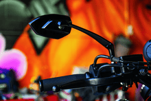 Load image into Gallery viewer, Kuryakyn Phantom Mirrors Gloss Black - Powersports Haven